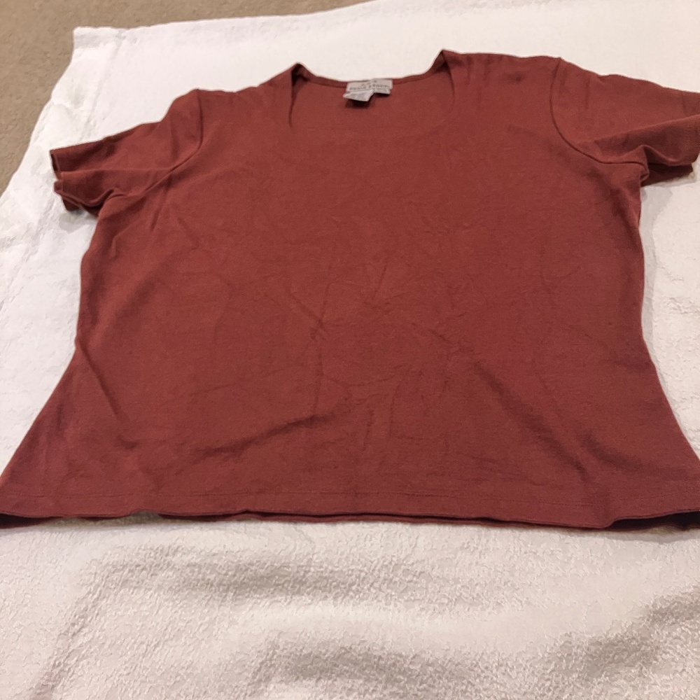 Eddie Bauer Short Sleeve Sweater, XL